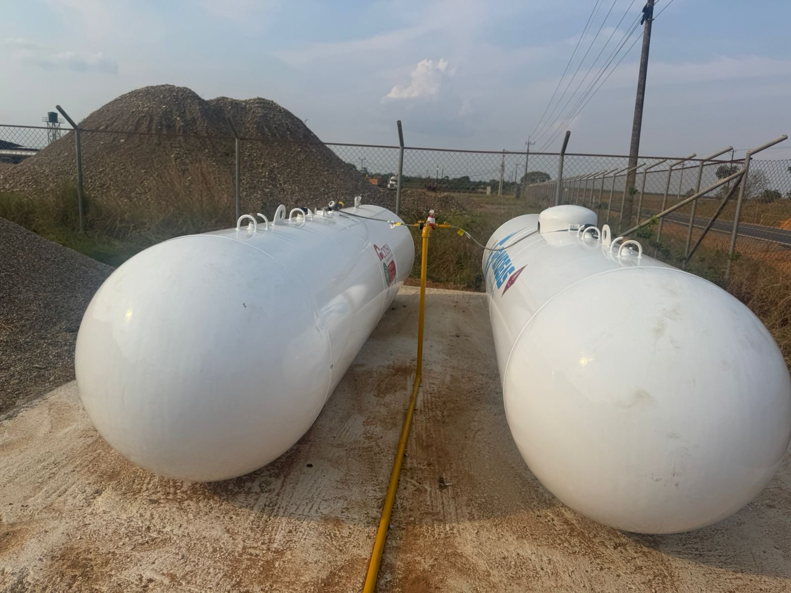 Instalación de tanques estacionarios de GLP